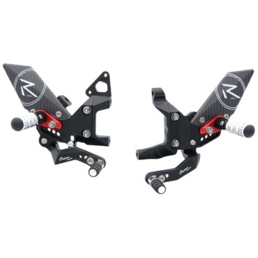 Pedane "R" Version LIGHTECH - cambio standard per DUCATI PANIGALE 1299 / 899 /959 / 1199 (2012-2016)