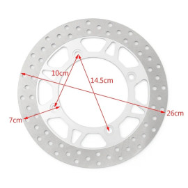 DISCO FRENO ANTERIORE NG per SUZUKI AN BURGMAN 650 (2002-2003)