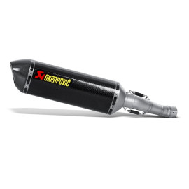 Terminale di scarico Akrapovic SPLIT-ON Esagonale Titanio / Carbonio Omologato SUZUKI GSX-R 600 / 750 (2008/2010)