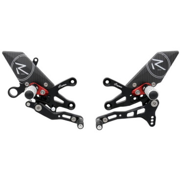 Pedane Regolabili R Version per Aprilia RSV4 - Tuono V4