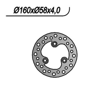 DISCO FRENO ANTERIORE NG per KYMCO - CAGIVA - HONDA - SYM DISCO FRENO ANTERIORE NG per KYMCO - CAGIVA - HONDA - SYM