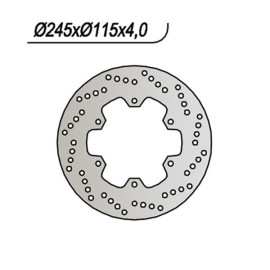 DISCO FRENO POSTERIORE  NG per DUCATI MONSTER - MULTISTRADA - SUPERSPORT / ANTERIORE per YAMAHA MAJESTY