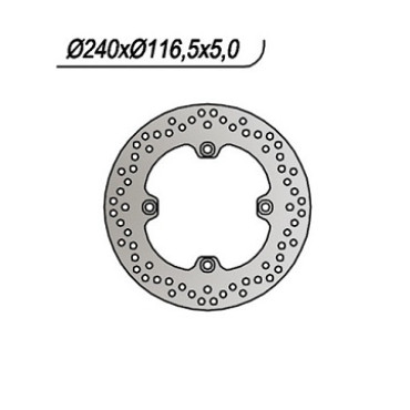 DISCO FRENO POSTERIORE NG HONDA CBF 500 - CB F Hornet Abs 600 - CBR F 600 - X-ADV 750 - CBF 1000 DISCO FRENO POSTERIORE NG HONDA CBF 500 - CB F Hornet Abs 600 - CBR F 600 - X-ADV 750 - CBF 1000