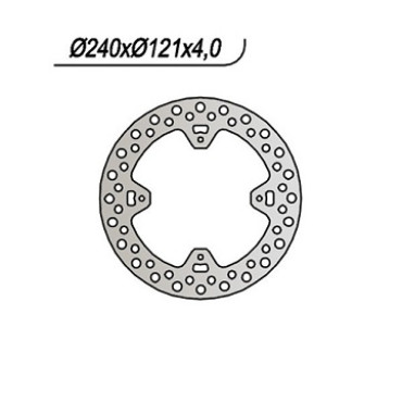 Disco Freno Posteriore NG per HONDA CR R 125 - CRE R 125 - CRE R 250 - CRF R 250 - CRF R 450 - CRF X 450 / HM Disco Freno Posteriore NG per HONDA CR R 125 - CRE R 125 - CRE R 250 - CRF R 250 - CRF R 450 - CRF X 450 / HM