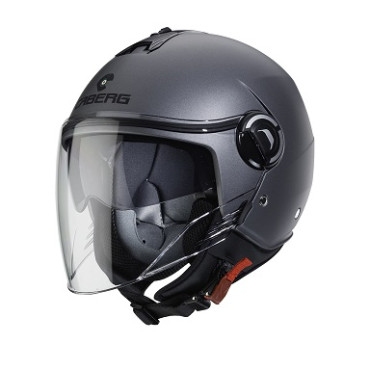 CASCO CABERG  JET RIVIERA V4 X ANTRACITE OPACO