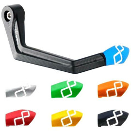 Protezioni Leva Freno LUNGHEZZA 132mm In Alluminio Opaco Dotate Di Terminale In Allumino Anodizzato Disponibile In 7 Varianti Colore