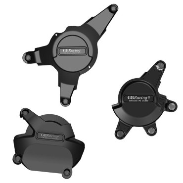 Set completo protezione carter motore GB RACING per Honda CBR1000RR Fireblade/SP (2010>2016)