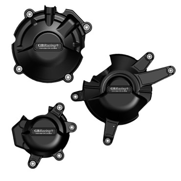 Set completo protezione carter motore GB RACING per Honda CBR650F (2014-2020) - CBR650R - CB650 (2019-2020)