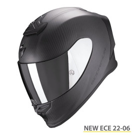 CASCO SCORPION SOLID EXO-R1 EVO CARBON AIR MATT BLACK