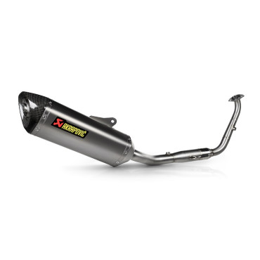 Scarico completo AKRAPOVIC  RACING (TITANIO ) OMOLOGATO per YAMAHA YZF-R 125 (2021-2023>)  MT-125 (2021-2025)