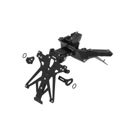 Porta targa Regolabile  Omologato Lightech senza luce targa e catadiottro per HONDA X ADV 750 (2021-2024)