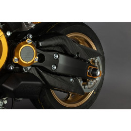 COPRI CINGHIA INFERIORE IN CARBONIO OPACO per YAMAHA 530 T-MAX - 560 T-MAX (2017-2022>)