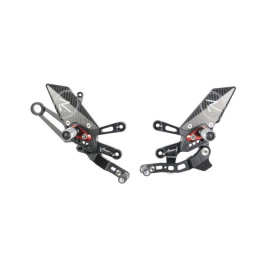Pedane Regolabili R Version , Cambio Rovescio per APRILIA RSV41100Factory (2020-2022>) TuonoV41100Factory (2021-2022)