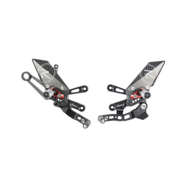 Pedane Regolabili R Version , Cambio Rovescio per APRILIA RSV41100Factory (2020-2022>) TuonoV41100Factory (2021-2022)