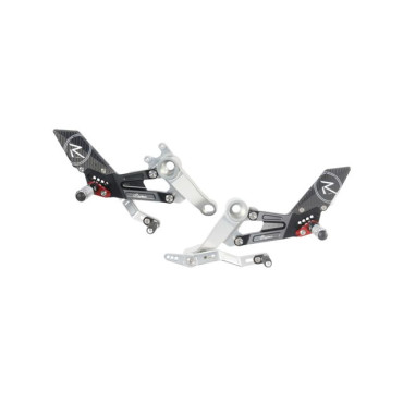 Pedane Regolabili R Version per APRILIA RS660 (2020-2023)