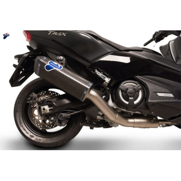 SCARICO COMPLETO Termignoni OMOLOGATO (Carbon – Inox) per YAMAHA T-MAX 530 (2017-2019)