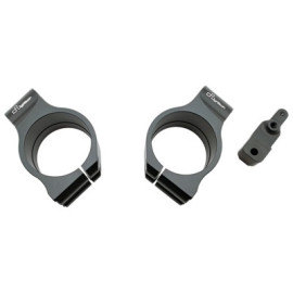 COPPIA BRACCIALI MANUBRIO AVANZATI ø 41 - INCLINAZIONE 10° - OFFSET + 40mm - 
