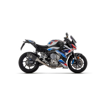 TERMINALE DI SCARICO TITANIO DARK OMOLOGATO ARROW PER BMW M 1000 R (2023>) - BMW M 1000 RR (2020-2023>)