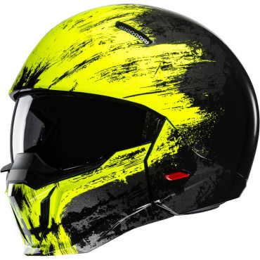 Casco Jet HJC i20 Furia -  Nero/Giallo