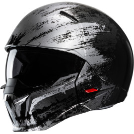Casco Jet HJC i20 Furia -  Nero/Argento