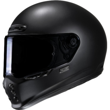 CASCO INTEGRALE V10 SOLID -  Nero opaco