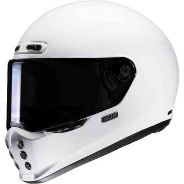 CASCO INTEGRALE V10 SOLID -   Bianco