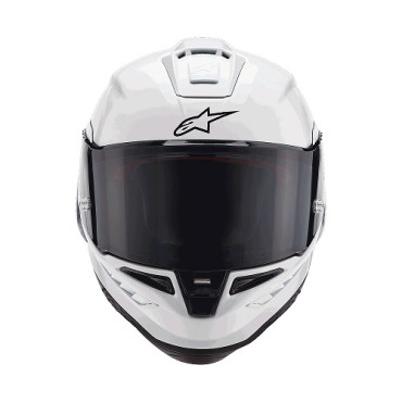 CASCO ALPINESTARS SUPERTECH R10 SOLID BIANCO