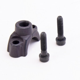 CAVALLOTTO PORTA SPECCHIO NERO FRENO BREMBO