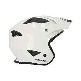 CASCO JET ARIA 22-06 ACERBIS - BIANCO -