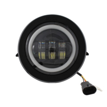 FANALE COMPLETO ANTERIORE IRON LED EVOK PIAGGIO VESPA PK 50-125CC S/XL Ø139mm 
