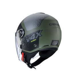 CASCO JET RIVIERA V4 X Alpha Matt Military Green / Black / Grey