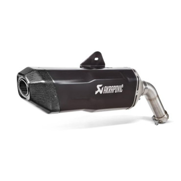 TERMINALE DI SCARICO AKRAPOVIC OMOLOGATO PER BMW F 800 GS / F 900 GS ADVENTURE (2025>) Slip-On Line (Titanium)