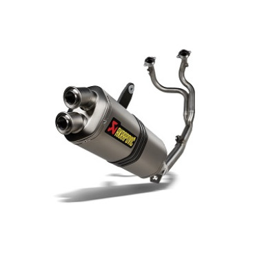 SCARICO COMPLETO AKRAPOVIC NON OMOLOGATO PER HONDA CRF1100L AFRICA TWIN (2020-2025>) Racing Line (Titanium)