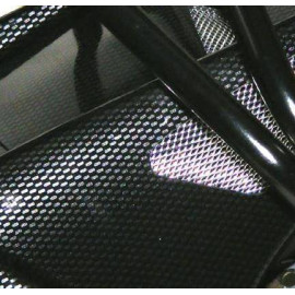 Parafango Posteriore in ABS POWERBRONZE carbon look con griglia argento per YAMAHA YZF-R 125 (2019-2023)