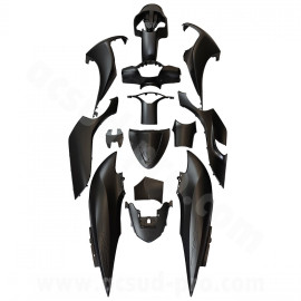KIT CARENE 14 PEZZI PER HONDA SH125CC MODE (2024) NERO TIPO ORIGINALE