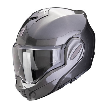CASCO MODULARE Scorpion Exo Tech Evo PRO Solid METALLIC GREY