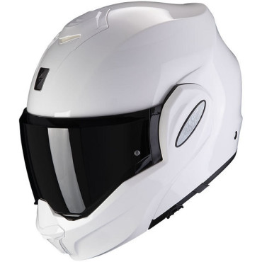 CASCO MODULARE Scorpion Exo Tech Evo SOLID WHITE