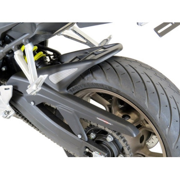 Parafango Posteriore in ABS nero opaco con griglia argento  PER HONDA CB 650 R (2019-2026)