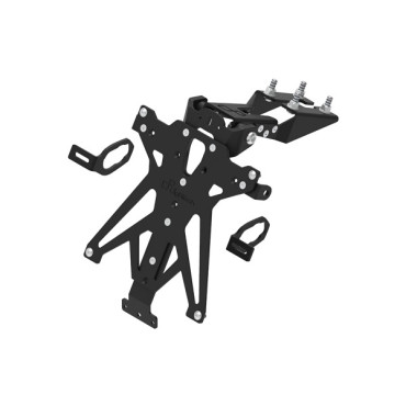 Porta Targa Regolabile per Kawasaki ZX 6R 636 - Z1100 Porta Targa Regolabile per Kawasaki ZX 6R 636 - Z1100