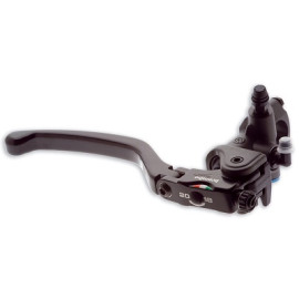 POMPA FRENO ANTERIORE  RADIALE BREMBO 19 RCS  19 x 18 - 20 -, con leva snodata con interasse leva variabile