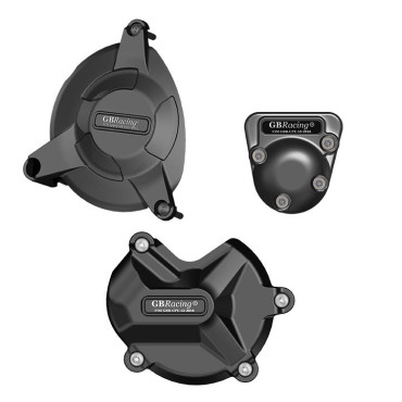 KIT PROTEZIONE CARTER COMPLETO GB RACING ALTERNATORE + FRIZIONE + PICK-UP PER BMW S 1000 R (2009-2016)