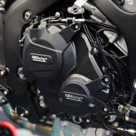 KIT PROTEZIONE CARTER SET COMPLETO GB RACING ALTERNATORE STOCK + FRIZIONE + PICK-UP PER HONDA CBR 600 RR (2007-2014)