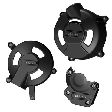 PROTEZIONE SET COMPLETO ALTERNATORE + FRIZIONE + PICK-UP GB RACING PER  TRIUMPH 675 (2006-2011) Triumph Street Triple (R) 2007-2010