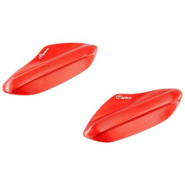 Tappi Specchio LIGHTECH APRILIA RSV4 + FACTORY (2009-2011) una COPPIA (dx +sx) 