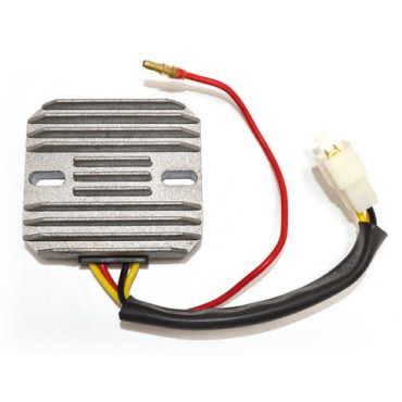 Regolatore di Tensione DZE 12V - Monofase - C.C. s/sensore - 4 cavi per KAWASAKI Z200 (77/79) - Z250 (80/83) - Z400 / Z440 (78/83) - Z550 / Z650 (77/80) - Z750 (76/82)