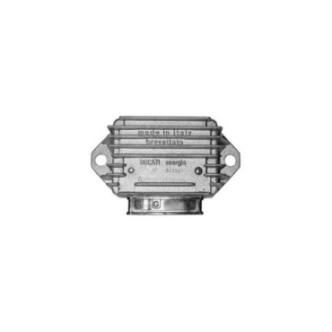 Regolatore di Tensione Ducati 12V/20A - ca - morsettiera nera - 3 faston per  PIAGGIO VESPA PX 125 T5 / VESPA 125 ETS