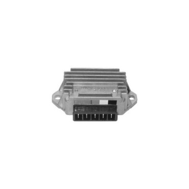 Regolatore di Tensione DUCATI 12V/16A - ca/cc -  morsettiera nera - 5 faston per PIAGGIO 125/150/200 COSA CLX/COSA 2 - APE TMP 50 (1985/1989) - VESPA PX 125 T5 - VESPA PX 125 EURO 2 (2001/2008)