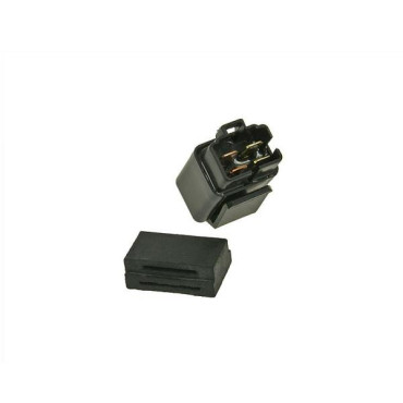 Relais Avviamento s/supporto 12V/20A - 4 faston medi per MALAGUTI CENTRO 50 BASE/SL / CROSSER 50 / YESTERDAY 50 / F10 JETLINE 50 / F12 PHANTOM 50/100/125/200/250 / F15 FIREFOX 50 / CIAK 50/100 / MADISON 125/150/180/200/250/400