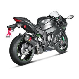 Scarico Completo Racing Line (Carbon) AKRAPOVIC collettori inox e fodero in carbonio Non Omologato per KAWASAKI ZX-10R (2016>)