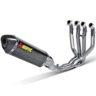 Scarico Completo Racing Line (Carbon) AKRAPOVIC collettori inox e fodero in carbonio Non Omologato per KAWASAKI ZX-10R (2016>)